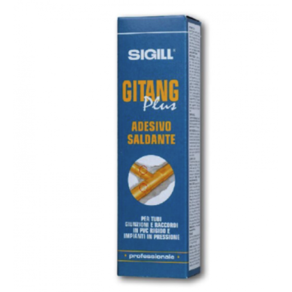 Mastice Gitang plus Colla Speciale per Pvc Rigido Gr. 125 - Sigill