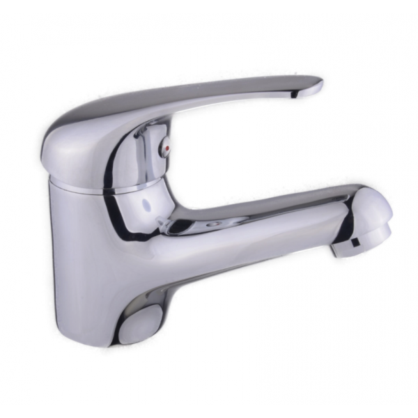 Miscelatore Monoforo Lavabo Serie Alice con piletta da 11/4" e flessibili