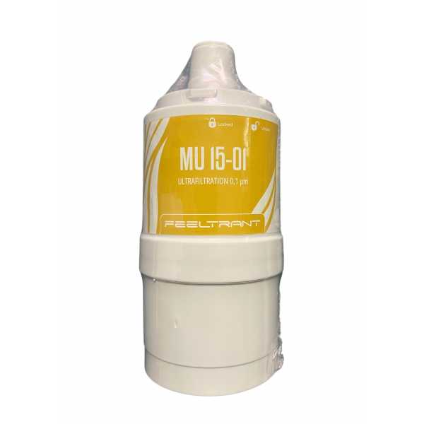 New Mu15 01 Filtro Acqua Ultrafiltrazione a fibre cave antibatterico 0,01 Attacco Rapido ultrafiltrazione